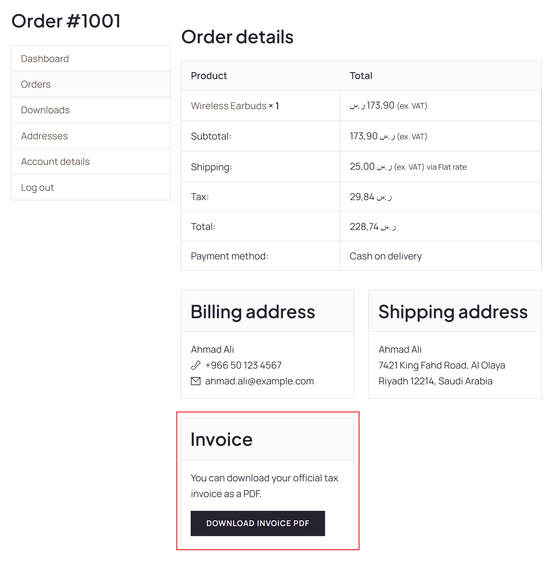 Front-end screenshot 3
